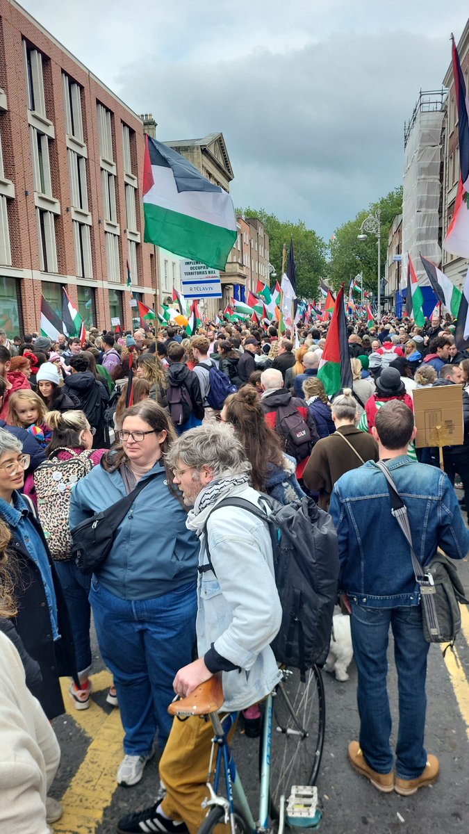 Today we marched for little legs unable to stand, we shouted for little voices that are too small to make a sound and we were present for little souls that no longer are.

#FreePalestine