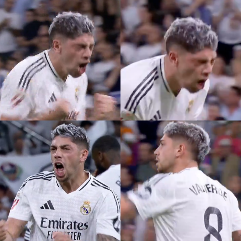 Si el equipo está bien, él brilla. Si el equipo tiene dificultades, él levanta la mano y aparece. Y si el equipo vive mal momento, él no deja de rendir. ¿El futbolista más consistente del Real Madrid? Federico Santiago Valverde Dipetta. URUGUAYO, PAPÁ.