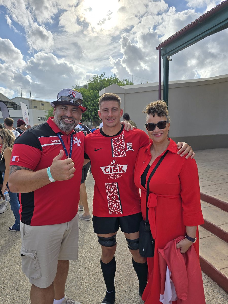 Superb end to an incredible day 👏🏾 🇲🇹❤️🏉Malta beating Cyprus 43 - 21