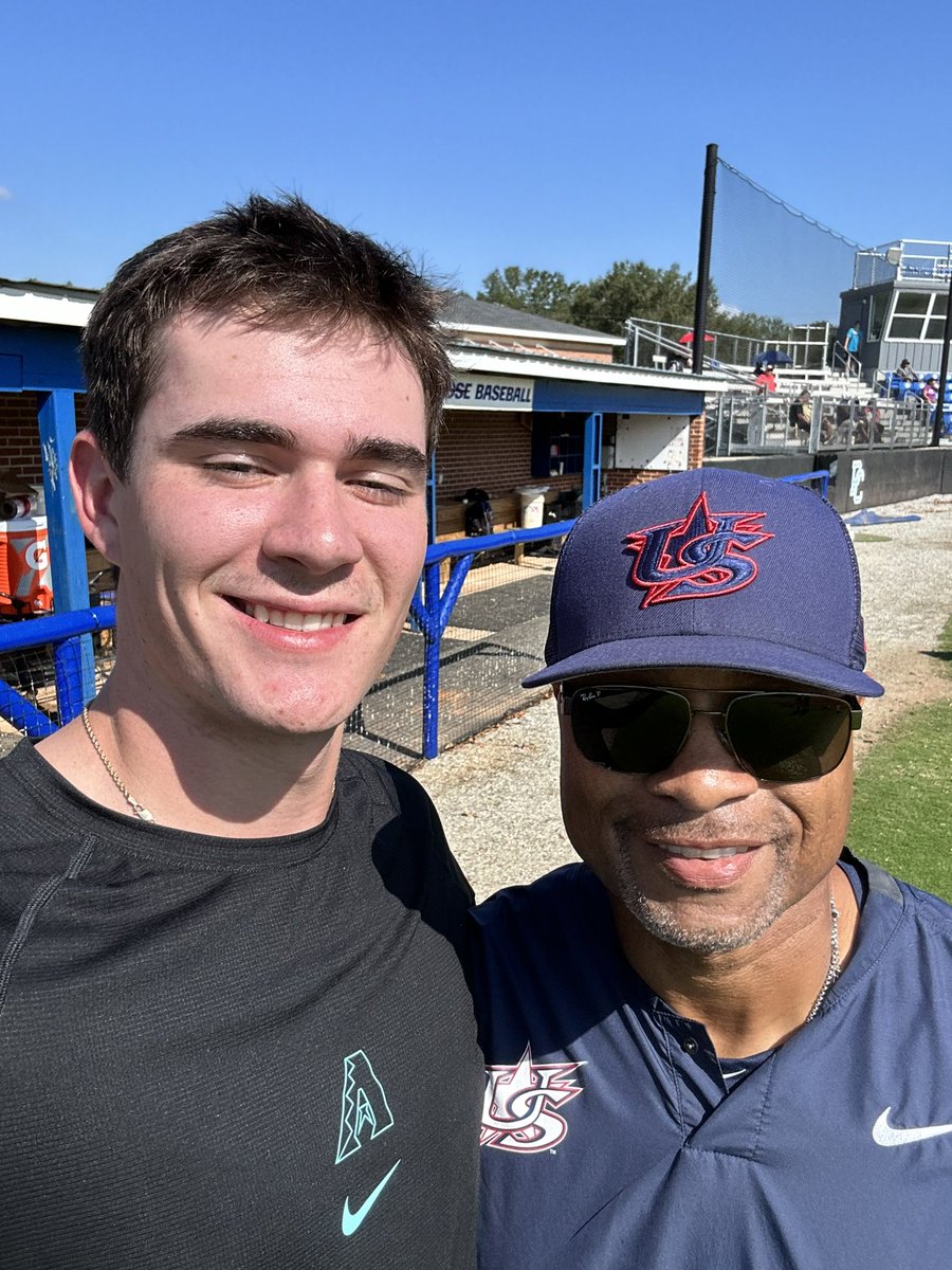 Appreciate you stopping by to see me today <a href="/daniel_eagen/">Daniel Eagen</a>! Much love my dude! Keep grinding your way to the top! <a href="/Dbacks/">Arizona Diamondbacks</a> <a href="/BlueHoseBSB/">Presbyterian College Baseball</a> #GoBlueHose