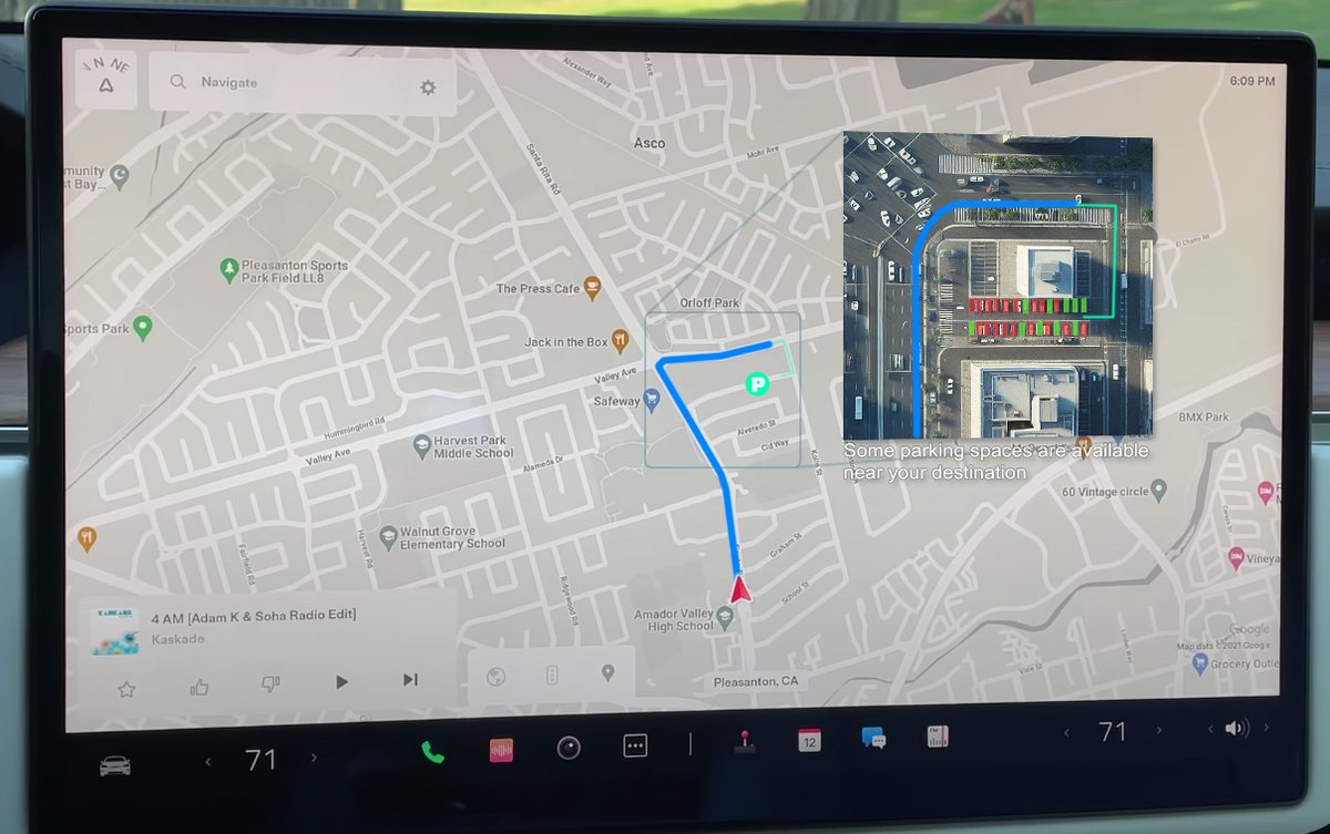 da_revine's tweet photo. Find parking EVERYWHERE! This is what I can achieve if you repost this so that @elonmusk can see it. Help me spread this post, so I can work with @tesla and create a GLOBAL map of parking spaces that updates in REALTIME! I need your help! See comments for details!