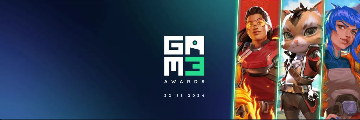 There's 1 very important web 3 gaming event coming soon. 

It's the <a href="/GAM3Sgg_/">GAM3S.GG</a> awards!

The best games in the ecosystem will compete for the votes of 70 different jurors.

Nominations are now open. Who r u guys nominating?

We're VERY excited to see some of the teams we support