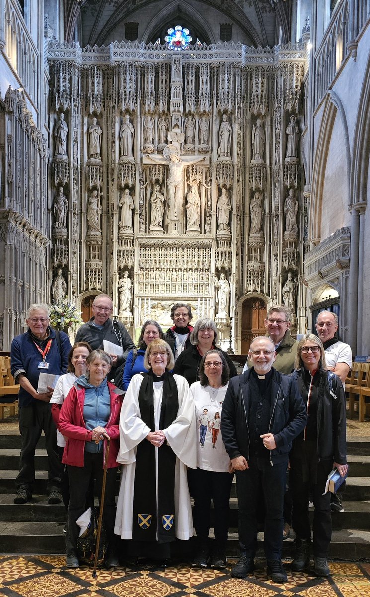 Awareness Foundation (@awareness_found) on Twitter photo What an end of this year's Peace Walk. It was wonderful to be at <a href="/StAlbansCath/">St Albans Cathedral</a> warmly welcomed by the Dean. Thank you to all the walkers for such a great celebration of our Ambassadors for Peace Programme
<a href="/SouthwarkCofE/">Southwark Diocese</a> <a href="/FollowEmbrace/">Embrace the Middle East</a> <a href="/OikoumeneYouth/">WCC Youth</a> <a href="/SouthwarkCofE/">Southwark Diocese</a> <a href="/SAT7UK/">SAT-7 UK</a> What an end of this year's Peace Walk. It was wonderful to be at <a href="/StAlbansCath/">St Albans Cathedral</a> warmly welcomed by the Dean. Thank you to all the walkers for such a great celebration of our Ambassadors for Peace Programme
<a href="/SouthwarkCofE/">Southwark Diocese</a> <a href="/FollowEmbrace/">Embrace the Middle East</a> <a href="/OikoumeneYouth/">WCC Youth</a> <a href="/SouthwarkCofE/">Southwark Diocese</a> <a href="/SAT7UK/">SAT-7 UK</a>