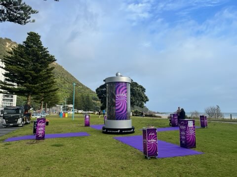 Jason Dawson (@webtaniwha) on Twitter photo Come and see us now <a href="/Mt_Maunganui/">Mount Maunganui</a> main beach for the <a href="/FlyAirNZ/">Air New Zealand</a> Sweetstake! We are giving away daily prizes of 500 and 10,000 Airpoints Dollars once you guess how many sweets in the giant lolly jar. You can also enter online sweetstake.airnewzealand.co.nz Come and see us now <a href="/Mt_Maunganui/">Mount Maunganui</a> main beach for the <a href="/FlyAirNZ/">Air New Zealand</a> Sweetstake! We are giving away daily prizes of 500 and 10,000 Airpoints Dollars once you guess how many sweets in the giant lolly jar. You can also enter online sweetstake.airnewzealand.co.nz