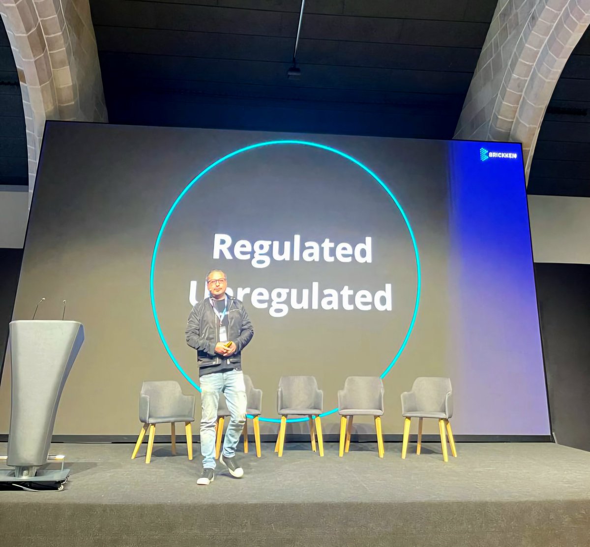 In my keynote, "Unlocking Value in Blockchain Regulation," I emphasized how regulation can serve as an enabler for innovation. By establishing clear pathways for blockchain, we can navigate away from ambiguous grey areas and foster a more defined, compliant future for the
