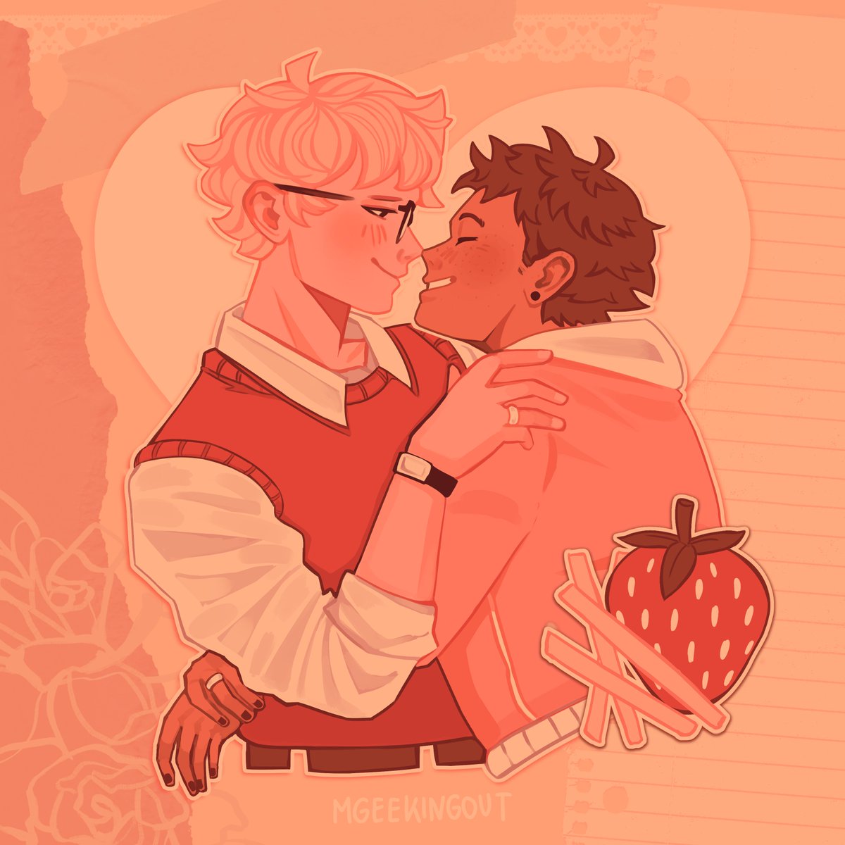 mgeekingout's tweet image. husbands 💕 #tsukkiyama #tskym