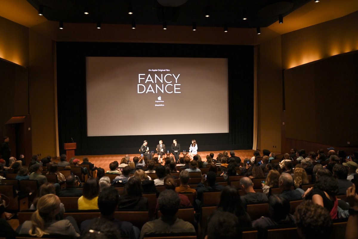 filmindependent's tweet image. We&apos;re still thinking about last month&apos;s beautiful #FiPresents screening of &apos;Fancy Dance&apos;, featuring a Q&amp;amp;A with writer/director Erica Tremblay and actors Lily Gladstone and Isabel Deroy-Olson, moderated by our #Fellow Andrew Ahn! ❤️ Stream now on @applefilms and watch the full Q&amp;amp;A…