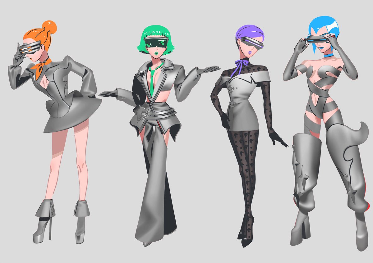 Sylvonyx's tweet photo. everybody say thank you gradient maps! https://t.co/R4ooG43pny