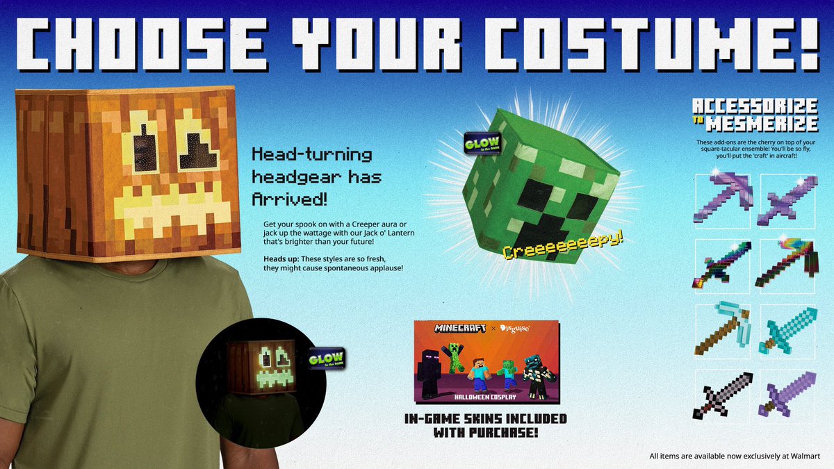 Your Halloween glow-up has arrived 🎃

🛒 in-store and aka.ms/HalloweenGlowUp