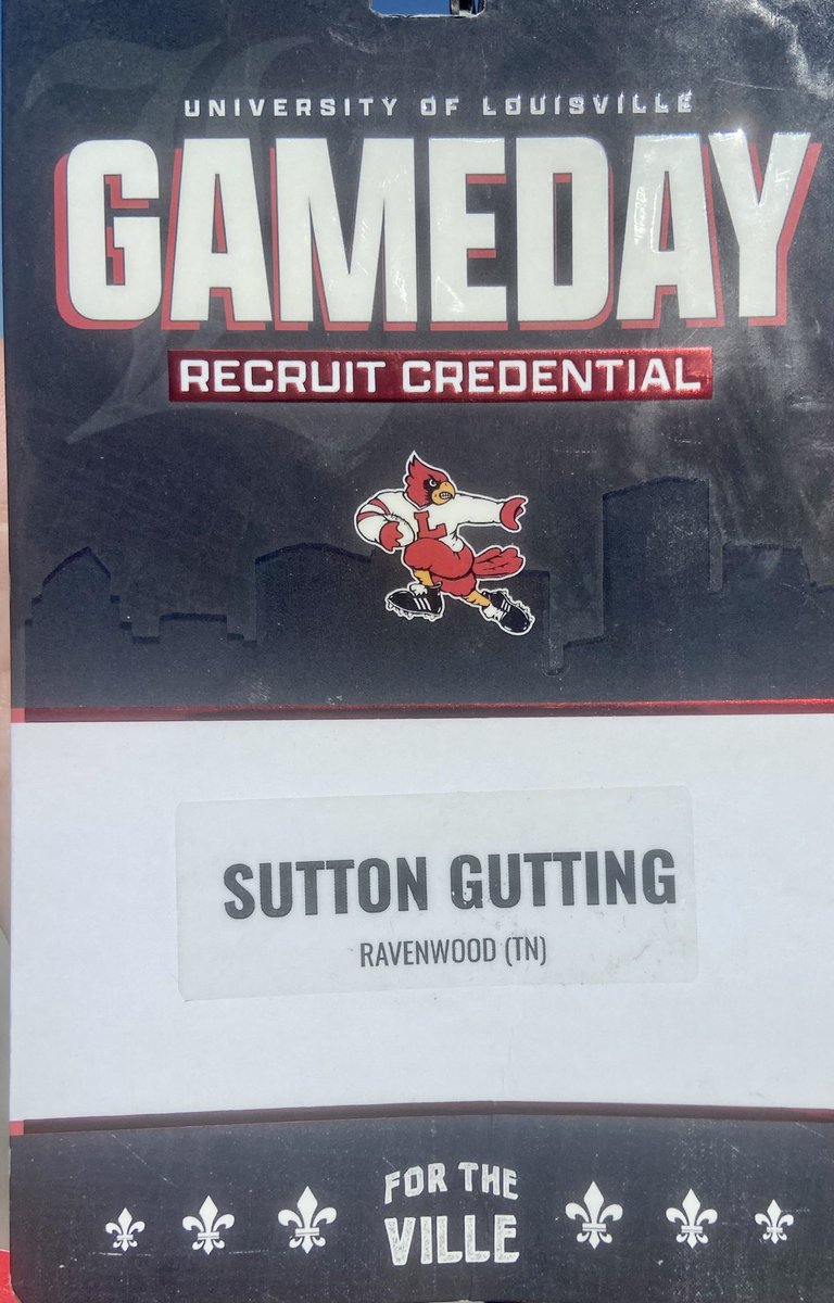 sutton_gutting's tweet image. I had a great time at the @LouisvilleFB game today. Thanks for having me! @JeffBrohm @Coach_RWallace @wcsRHSfootball @wcsRHSstrength @BuckFitz @jaxon_rose8 @NCEC_Recruiting