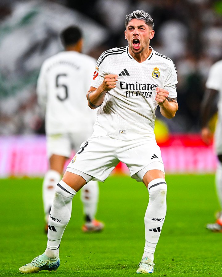 Ay ay ay! Fede really scored a screamer that deflected from Alex Baena. Football is poetic like that 😅