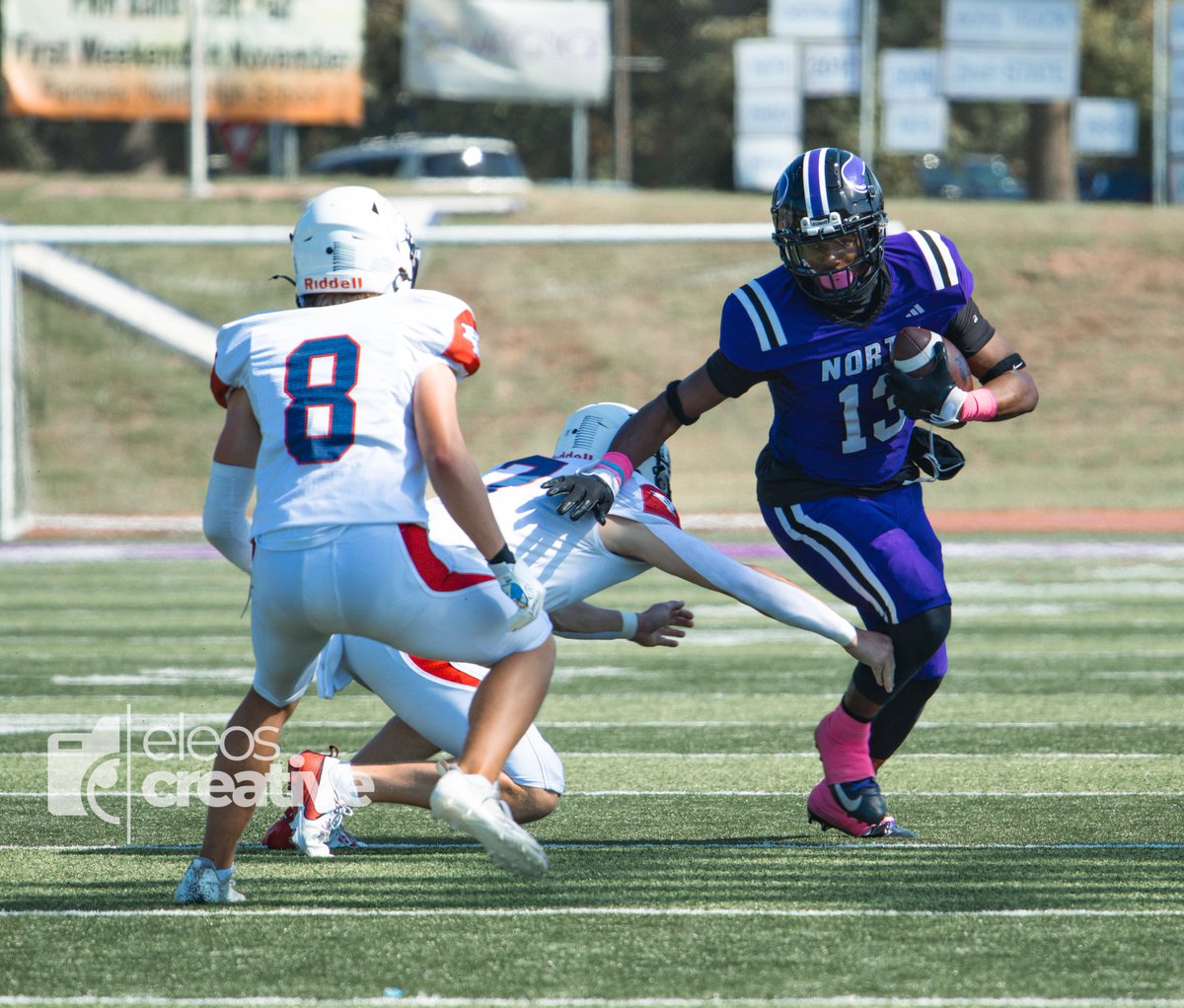 Saturday afternoon football. Parkway North v Parkway South.