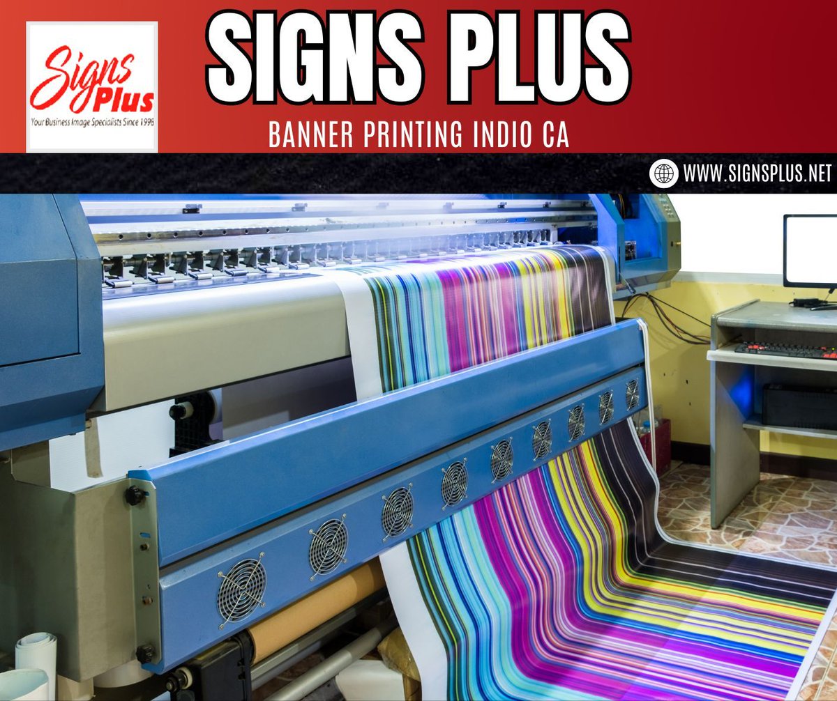 signsplus_'s tweet image. 🎨✨ Need eye-catching banners for your business or event? 

Look no further than Signs Plus! Our high-quality banner printing services will help you stand out in the crowd. 🌟

📍 Visit us: buff.ly/2RYecd2

#BannerPrinting #IndioCA #SignsPlus