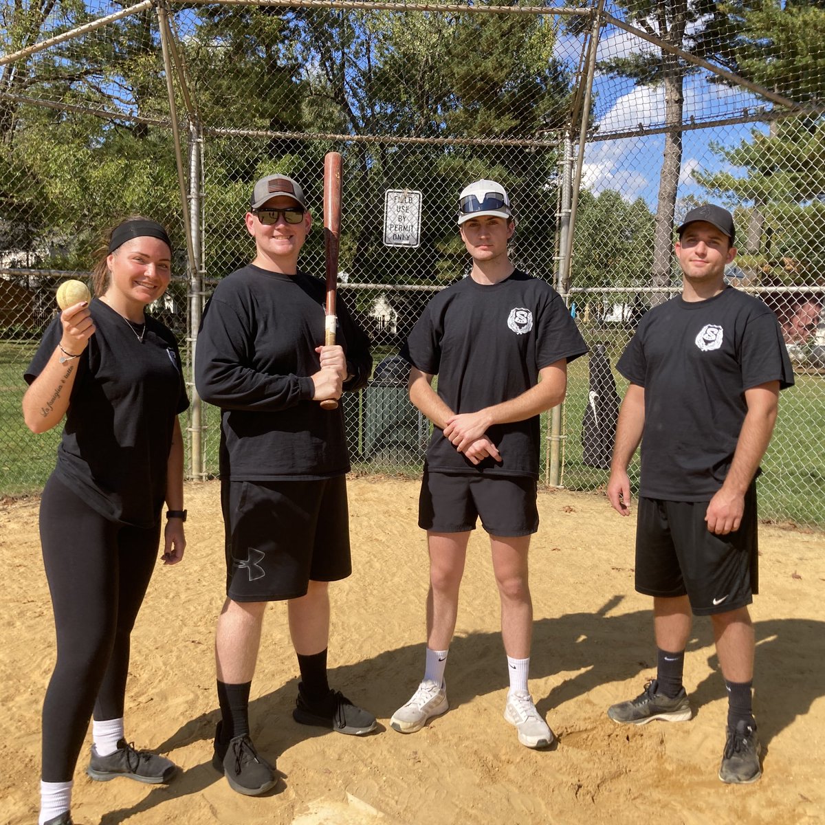 CranburyPBA405's tweet photo. Members of @cranburypba405 partnered with adult members of the @WestWindsorLL to take on the Hoboken Nine today at Village Park for a game of historical baseball. While a great time was had, needless to say, we’ll stick to our day jobs. #cranburynj #cranburypd #communitypolicing https://t.co/Xzvt498OBj