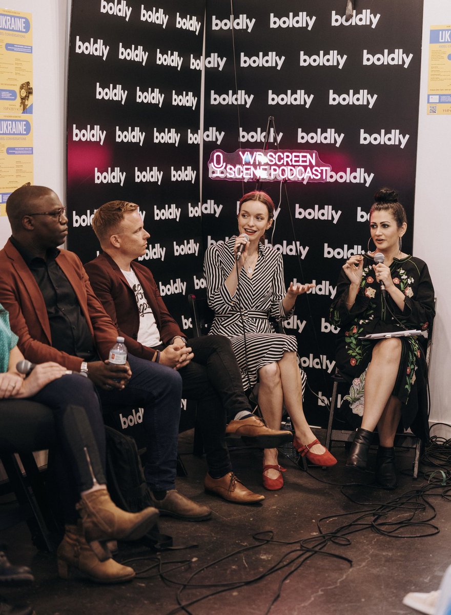 sabrinarmf's tweet photo. On 9/21, I produced #YVRScreenSceneForUkraine: Reel Conversations. I wanted to build a bridge between displaced Ukrainian film workers and #BCFilm. Just received an album of photos (shot by a couple from Bucha), and I think I can see a bridge taking shape. https://t.co/NmgBRfVIYD https://t.co/UScPHldRPN