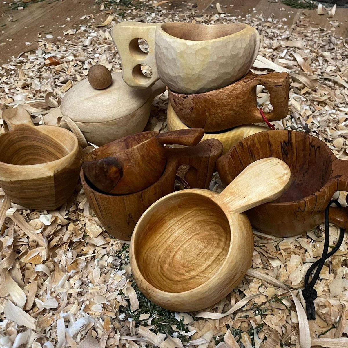 Only a week until the Kuksa mug carving workshop! This is a unique opportunity to hand carve your own traditional wooden mug using hand tools. No experience necessary (although some is helpful!), all tools &amp; materials provided. Find out more here: wildwooddays.co.uk/event/kuksa-mu…