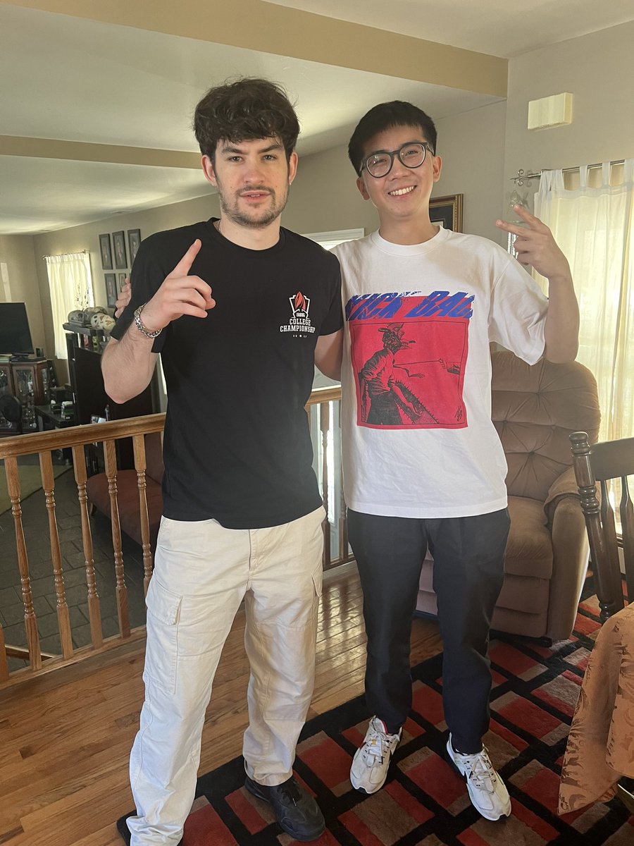 Reunited and it feels so good🥳🥳🥳. Great seeing this guy in town🥰