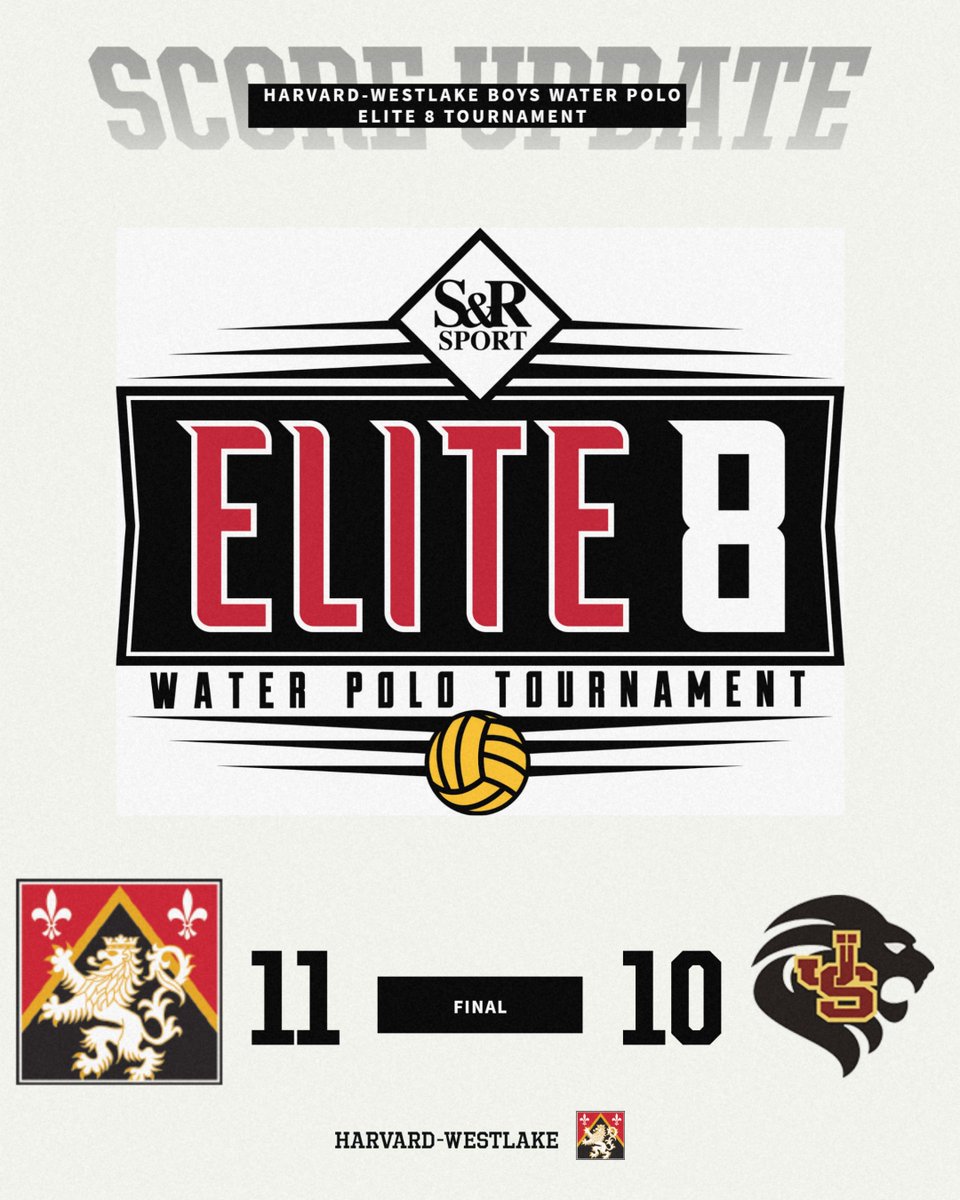 Harvard-Westlake takes down JSerra 11-10 and moves to the finals tonight against Newport Harbor