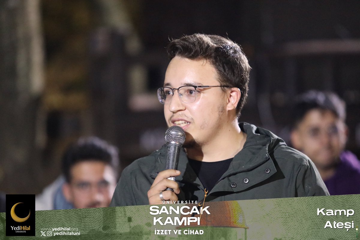 Sancak Kampımızın ilk günü Rap Müzik Sanatçısı Resul Aydemir (Misal) 'in katılımlarıyla gerçekleşen Geleneksel Kamp Ateşimiz ile sona erdi.
#YediHilal #Üniversite #Sancak #Kampı