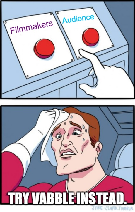 With Vabble, Filmmakers and Audiences BOTH win. 

Filmmakers get freedom, financial fairness (keep 100% of earnings via Vabble!✴️); &amp; better connect with fans!  

Audiences can have watch parties, participate in the DAO🥰, &amp; much more!!   

Find out how @ Vabble.com