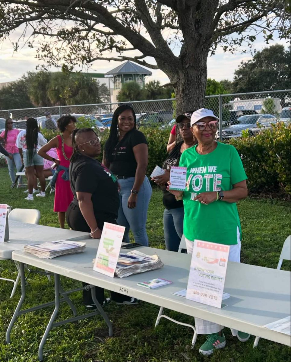 Riviera Beach Prep. (@the_prep_sdpbc) on Twitter photo Double duty, Double Impact! Yesterday, the ladies of <a href="/akasorority1908/">Alpha Kappa Alpha</a> - Zeta Tau Omega Chapter successfully registered voters <a href="/The_Prep_SDPBC/">Riviera Beach Prep.</a> and <a href="/ATL_Eagles/">Atlantic High School</a> 💚💕 #AKAzto #AKA1908 #vote #akaregistertovote Double duty, Double Impact! Yesterday, the ladies of <a href="/akasorority1908/">Alpha Kappa Alpha</a> - Zeta Tau Omega Chapter successfully registered voters <a href="/The_Prep_SDPBC/">Riviera Beach Prep.</a> and <a href="/ATL_Eagles/">Atlantic High School</a> 💚💕 #AKAzto #AKA1908 #vote #akaregistertovote