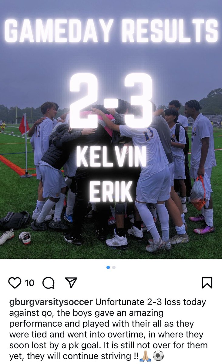 Lost today against QO on double Overtime. Good job TROJANS💙💛💙💛