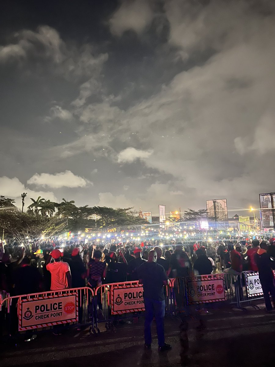 This isn’t a concert, this is a #StopGalamseyNow protest !!!!!