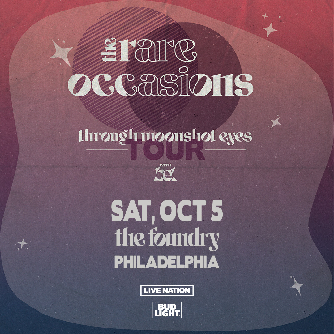 The Fillmore Philadelphia (@fillmorephilly) on Twitter photo I have a Notion that <a href="/rareoccasions/">The Rare Occasions</a> #TONIGHT at The Foundry is gonna be a good one 🤩
⏰ Box Office: 5PM | Doors: 7PM | Show: 8PM
🎫 👉 livemu.sc/3XRfxFn I have a Notion that <a href="/rareoccasions/">The Rare Occasions</a> #TONIGHT at The Foundry is gonna be a good one 🤩
⏰ Box Office: 5PM | Doors: 7PM | Show: 8PM
🎫 👉 livemu.sc/3XRfxFn