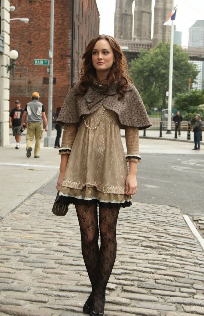 so in love with blair’s marc by marc jacobs f/w 2007 dress ♡