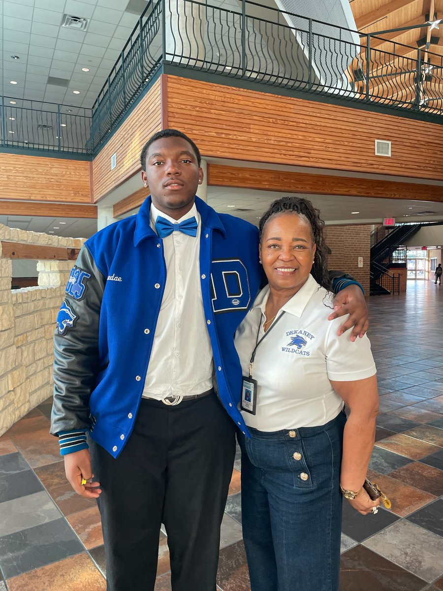 Daevon is the self proclaimed face of PTECH. Pictured with CTE Education Instructor Ms. Wartell, Daevon is an outstanding student and athlete.