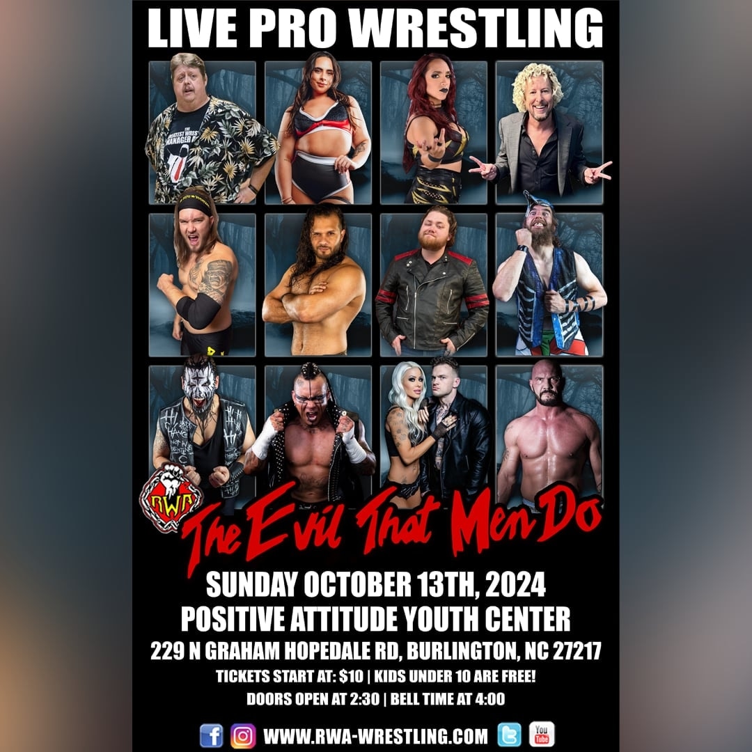 Revolution Wrestling Authority (@rwapresident) on Twitter photo 