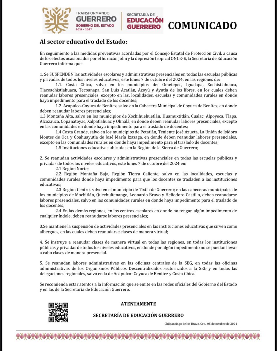 Secretaría de Educación Guerrero tweet media