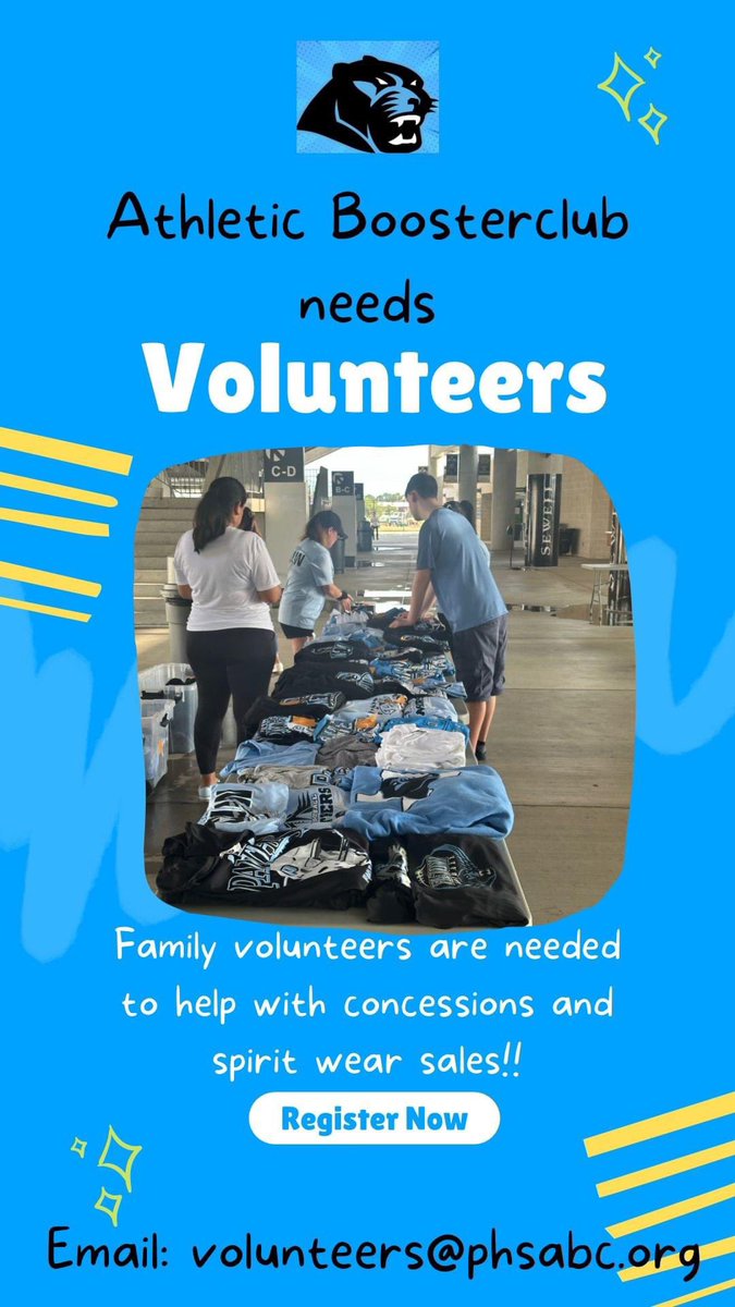 Please signup to be a concessions volunteer this week.

m.signupgenius.com/#!/showSignUp/…