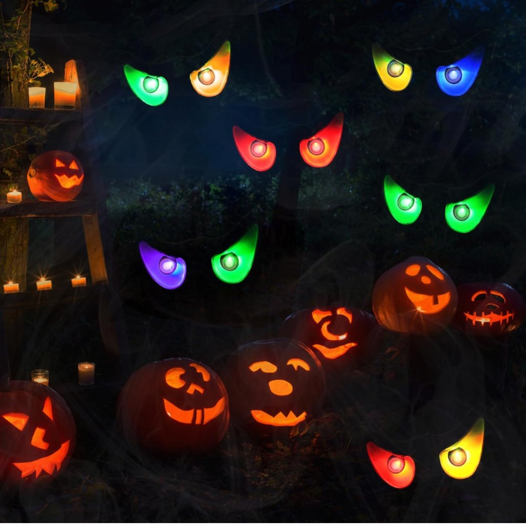 s_summan's tweet image. Light up the night with spooky stare! RGB Flashing Eyes Halloween Lights. #SpookyLights #HalloweenVibes

👇#amazonfinds

🛍️ amzn.to/3zMP5EM