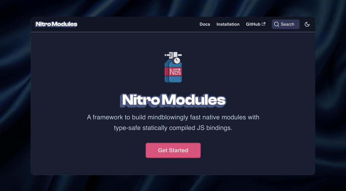 anis_RNCore's tweet image. Hello #React_Native Devs,

🔥 ❝ Nitro Module ❞ - will be covered in 👇

✅ Upcoming #NotJustDev Newsletter 🚀

💟 Kudos to @mrousavy &amp;amp; his team @margelo_io 💯
