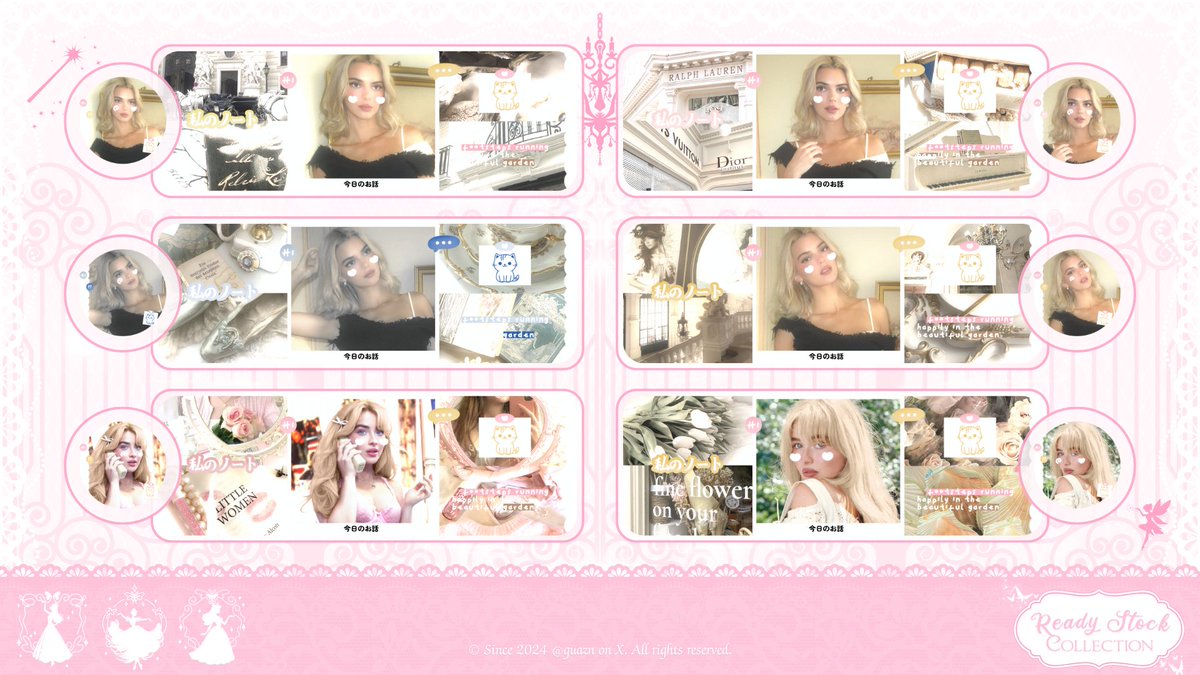 guazn's tweet image. help rt are really appriciated 

selamat pagi meltuals! hari ini melody bawa ready stock layout moodie kendal &amp;amp;&amp;amp; sabrina  dengan harga 5000/each (get discon if you take 3 layouts). yuk jemput si cantiknya sekarang dan dapatkan diskonnya! 

#zonauang