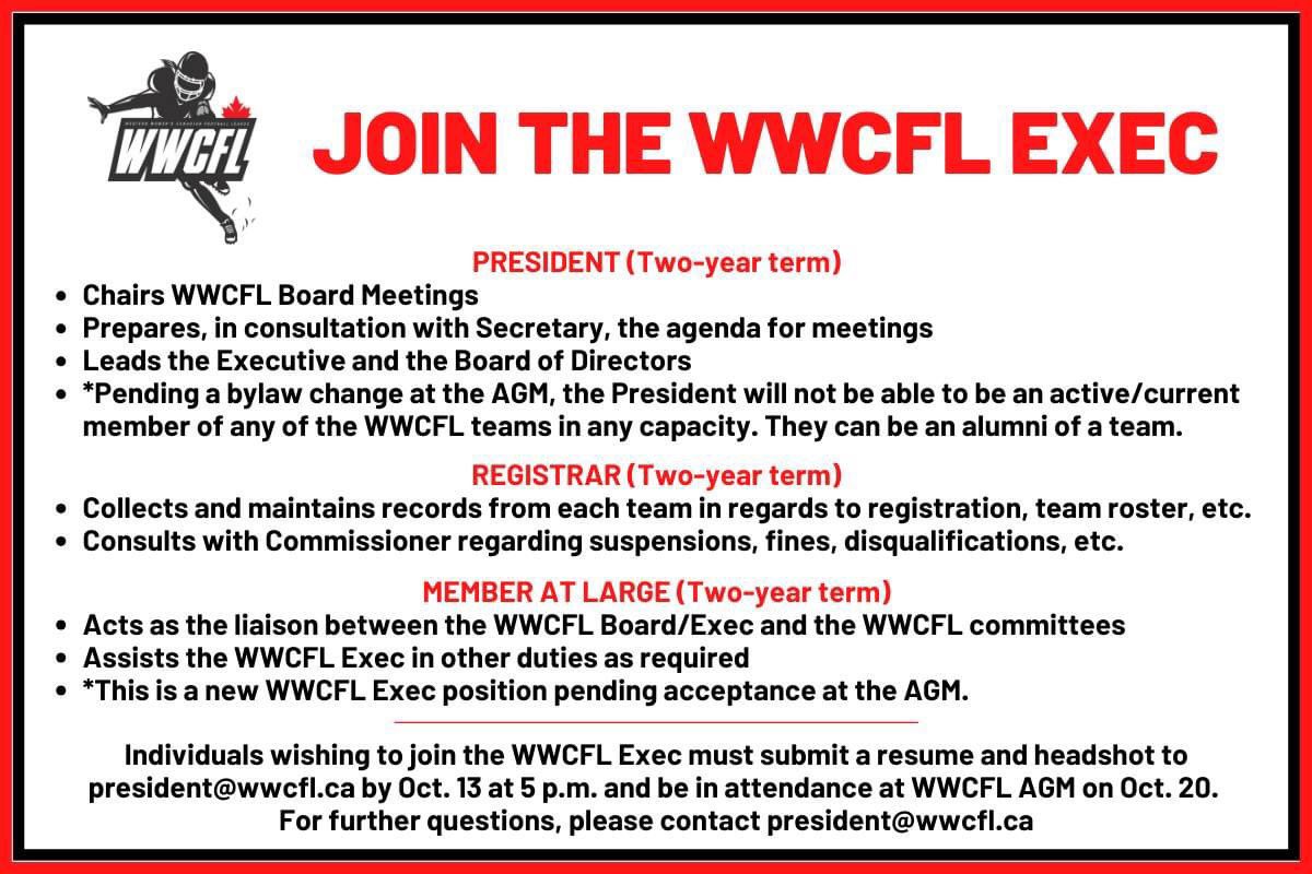 Western Women's Canadian Football League tweet media