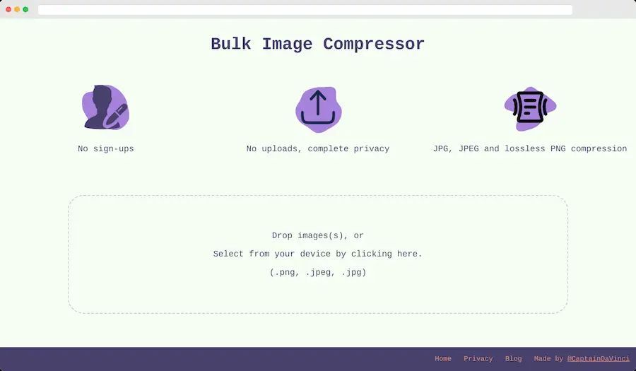 softapps's tweet image. ¿Quieres mejorar el rendimiento de tu sitio web reduciendo el tamaño de las imágenes? 

¡Bulk Image Compressor es la solución que buscas! ✨ 

¡Un #compresor de #imágenes en línea, para comprimir imágenes individuales o por lotes! 🗜️ 🖼️ 

👉 buff.ly/4cNceVd