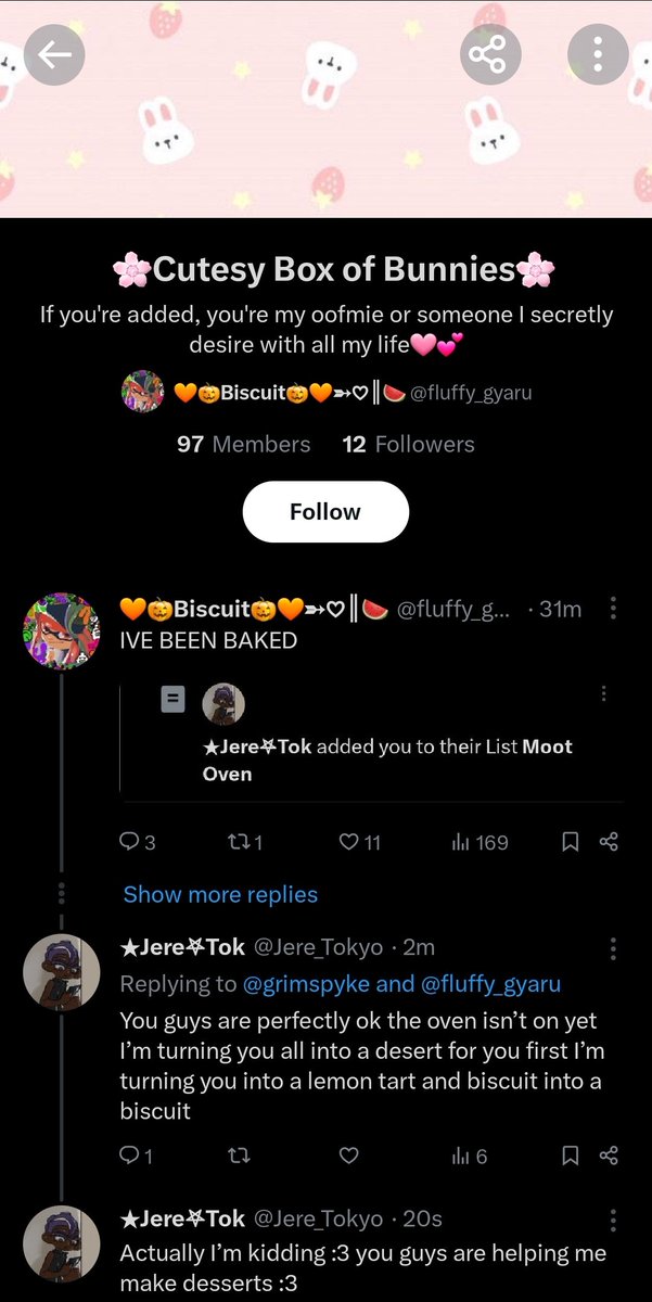 InklingBoyInked's tweet image. I AM BAKED AND BUNNY?!?! 🤯🤯🤯