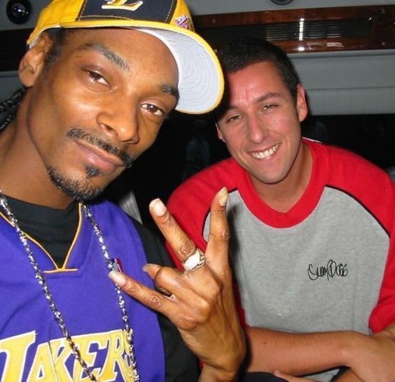 Snoop Dogg and Adam Sandler in 2002