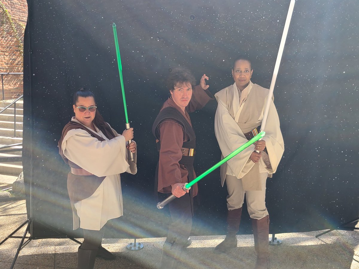 We had an incredible first day at <a href="/MakerFaireConey/">Maker Faire Coney Island #CIMF2024</a> and we'll be back tomorrow to teach more young makers the ways of the Force.
Hope to see you there!