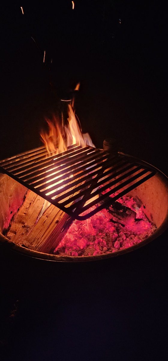 snotrocketeer's tweet photo. The power of choice: burgers? s'mores? or both? 🏕 https://t.co/d5Otr4ojr0