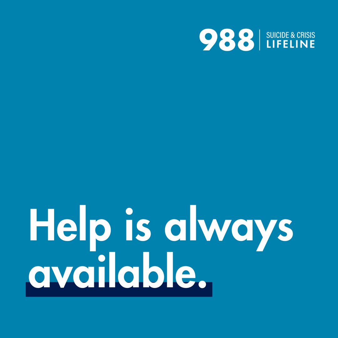 988Lifeline's tweet photo. It's important to care for others, but don't forget to take care of yourself. If you need emotional support, call or text 988. 💙 Trained, caring counselors are available 24/7/365 to listen to you and provide judgment-free support. https://t.co/1pFF7f4CtQ