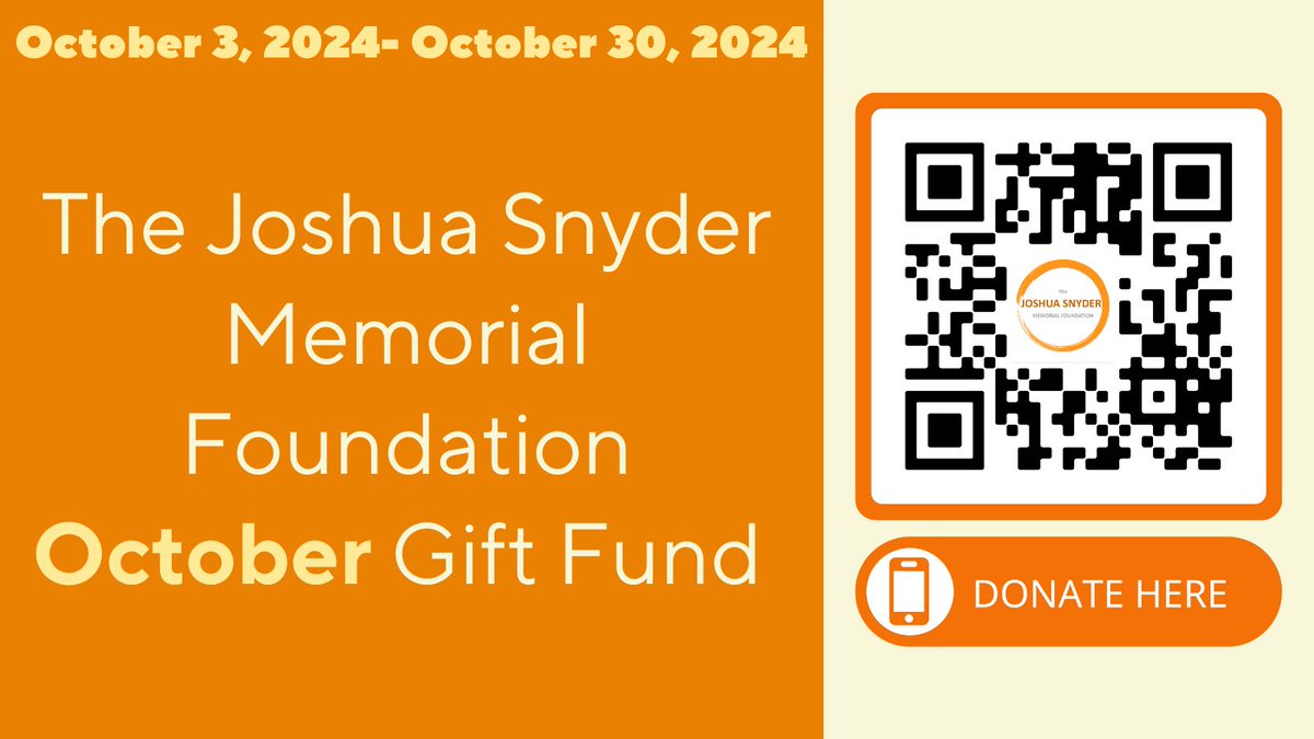 JS Memorial Foundation (@jsmemorial) on Twitter photo Our October Gift Fund Drive runs now until October 30th .  Please consider donating to support scholarships for graduating seniors from Northwest HS bit.ly/JSMFdonate Our October Gift Fund Drive runs now until October 30th .  Please consider donating to support scholarships for graduating seniors from Northwest HS bit.ly/JSMFdonate