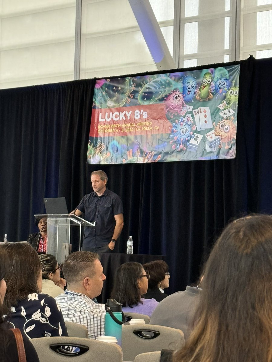 Scasm_Official's tweet photo. Excellent talk on Coccidioides from Ian McHardy from Scripps Health. Great information regarding challenges with diagnosis. https://t.co/9WkpFGJuo3