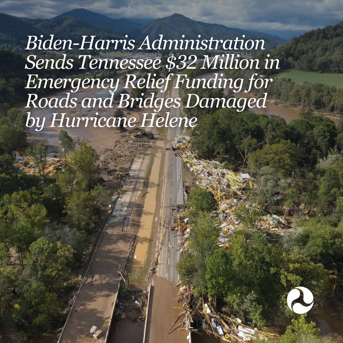 The Biden-Harris administration is committed to helping communities recover and rebuild, which includes restoring transportation networks and key routes. This emergency funding will help Tennessee address immediate needs on the path to recovery, and more support is on the way.