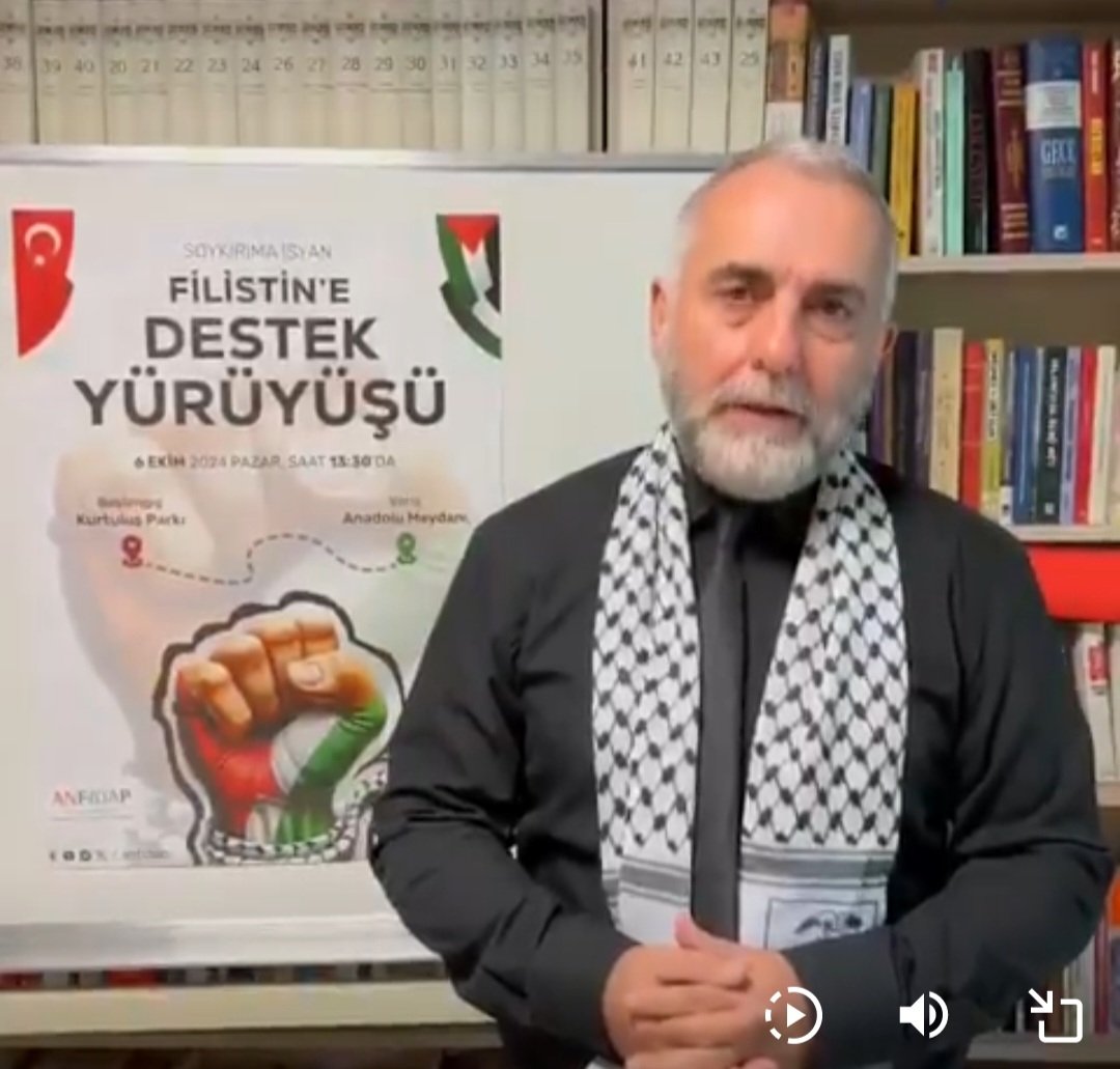 Yarın...
📌📌 Ankara/Kurtuluş Parkı'nda, 13.30'da,  "SOYKIRIM'a İSYAN, FİLİSTİN'e DESTEK"  Yürüyüşü başlıyor.
Kısmetse oradayım.
İmkânı olanı beklerim.
#soykırımaisyan