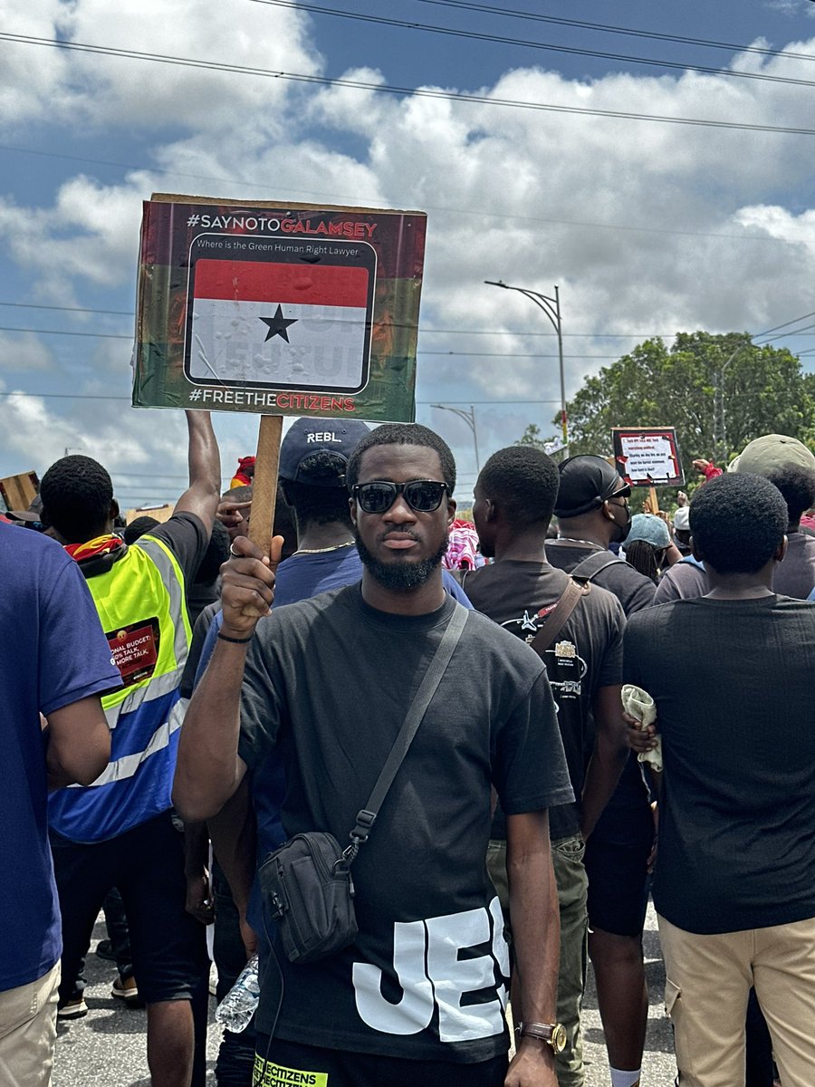 obengking_'s tweet photo. Thank you Lord for today. We are fearless and not timid. 

#StopGalamseyNow #FreetheCitizens https://t.co/WLEOwVqK5V