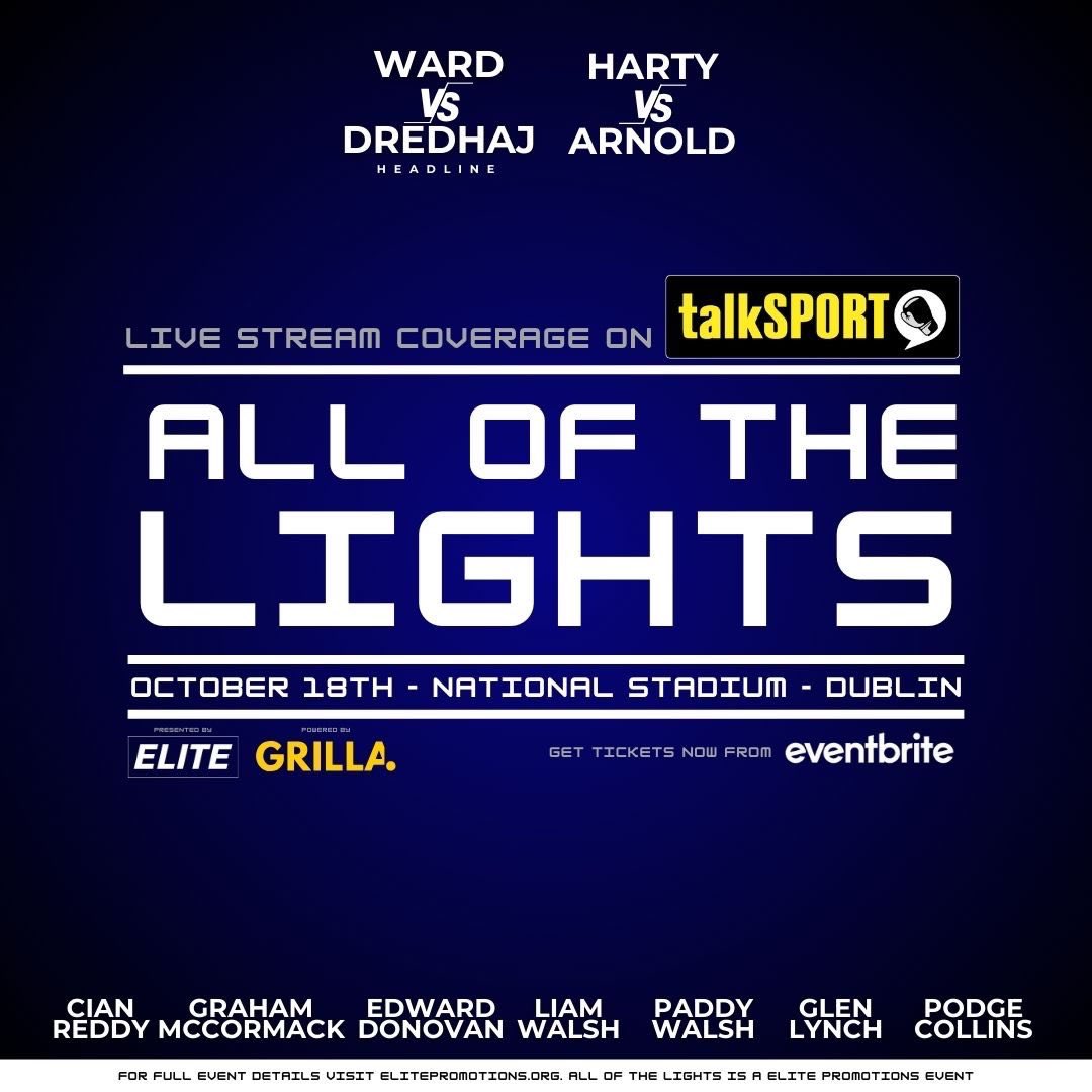 𝐀𝐋𝐋 𝐎𝐅 𝐓𝐇𝐄 𝐋𝚰𝐆𝐇𝐓𝐒 will be available to watch Live on talkSPORT Boxing.

Stream Via the <a href="/talkSPORT/">talkSPORT</a> Boxing YouTube channel, dedicated to EXCLUSIVE boxing content🔥