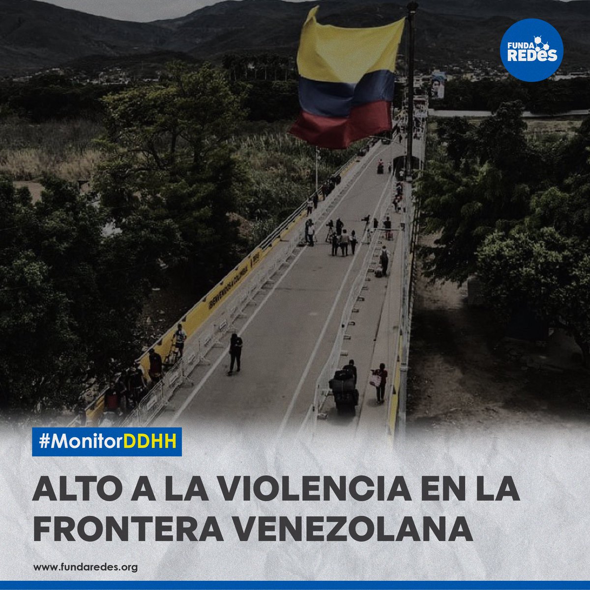 FundaREDES_'s tweet photo. #MonitorDDHH | Los hechos de violencia han cobrado miles de vidas en Venezuela durante los últimos años, la NO violencia sobre todo en zona de frontera, es uno de los temas en el que FundaRedes continúa alzando la voz, documentando, denunciando y difundiendo donde grupos armados irregulares continúan asechando a la población.

La violencia sistemática no puede continuar, es momento de decir NO a la violencia, NO más abusos contra los DDHH de los venezolanos, NO más víctimas de homicidios, secuestros, extorsiones y desapariciones forzadas.

Cada vida importa. Cada historia cuenta. En la frontera, la violencia arrebata sueños y esperanza.

 #DerechosHumanos #MigraciónForzada #NoMásViolencia